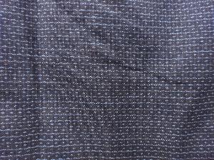 アンティーク　亀甲絣柄織り出し本場泥大島紬男物着物アンサンブル